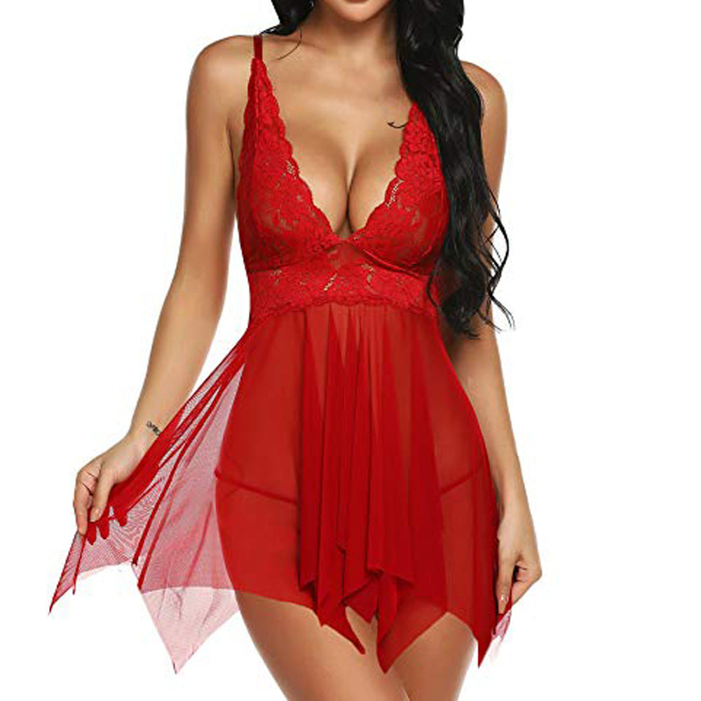 Mesh sling nightdress