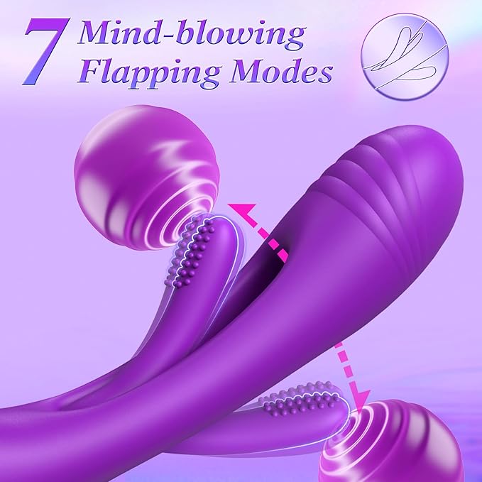 3 In 1 14 Vibration & 7 Tongue Licking Flapping
