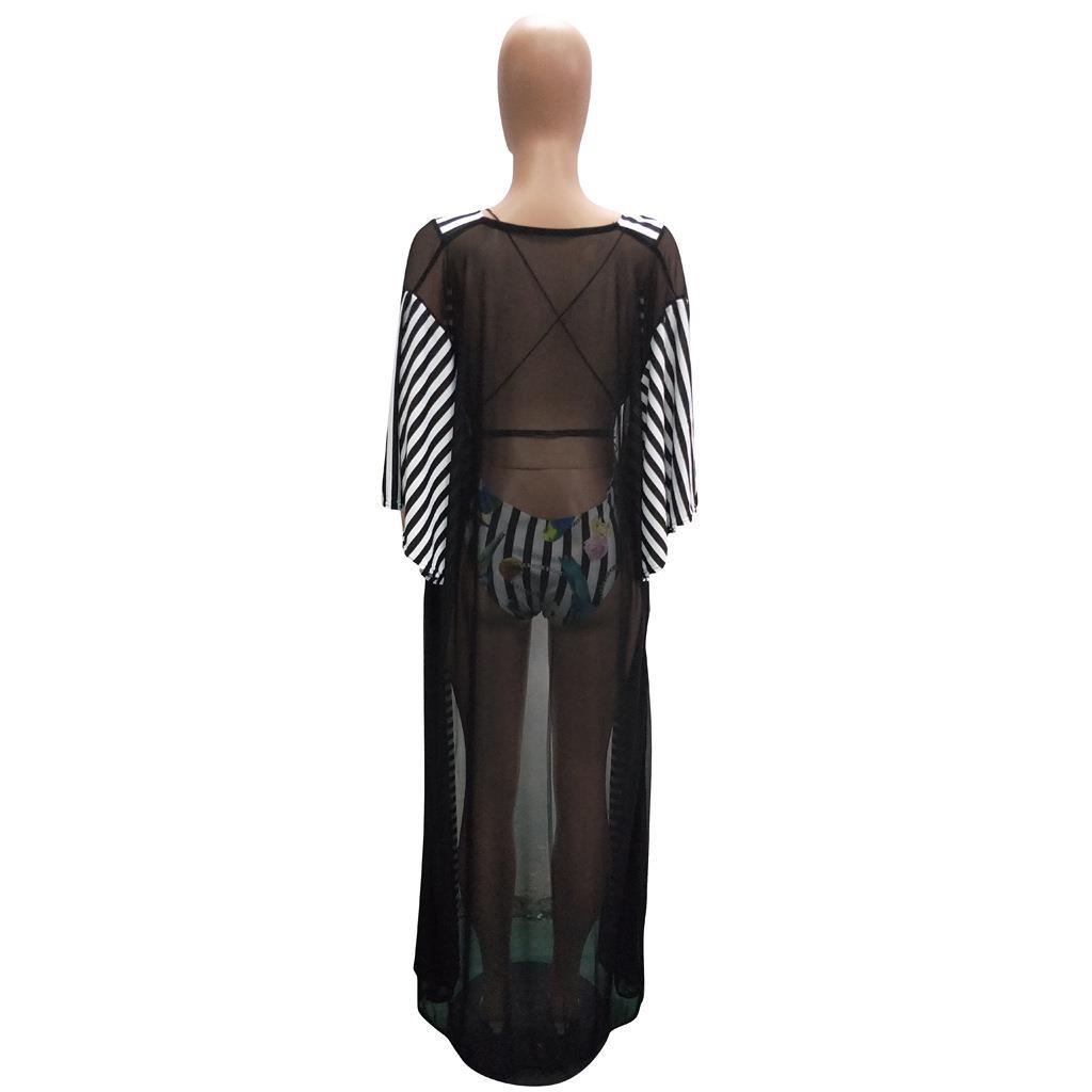 Mesh Swimsuit Elastic