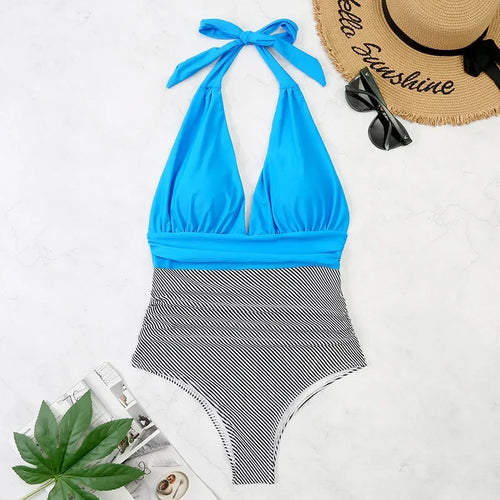 Fashion Printed One Piece Swimsuit Women Bathing Suit Sexy Bikinis