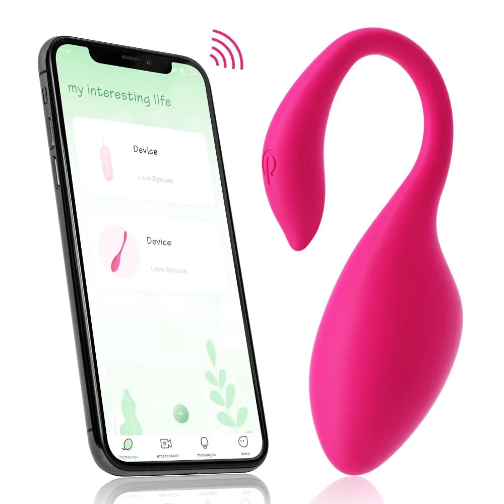 Female Adult Masturbation Sex Toys Flamingo Mobile App Offsite Remote