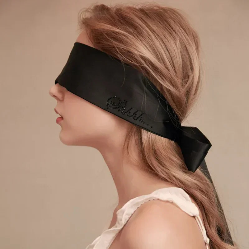 Satin Silk Sleep Mask Sexy for Women Silk Eye Cover Savour Eye Patches