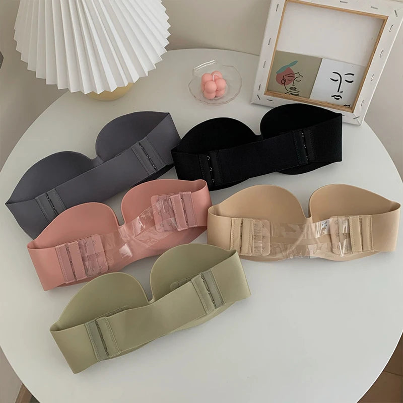 Front Closure Sexy Push Up Bra Women Invisible Bras Underwear