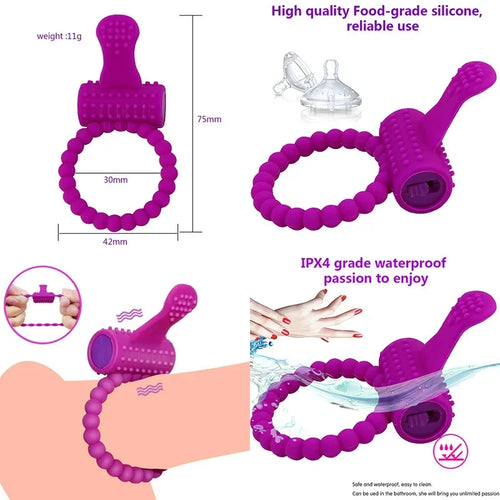 Cats Male Penis Vibrator Ring Doll