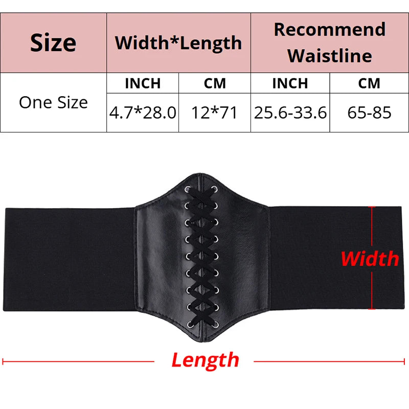 YBFDO Women Corset Shapewear Belts Slimming Waist Body Shaper Elastic
