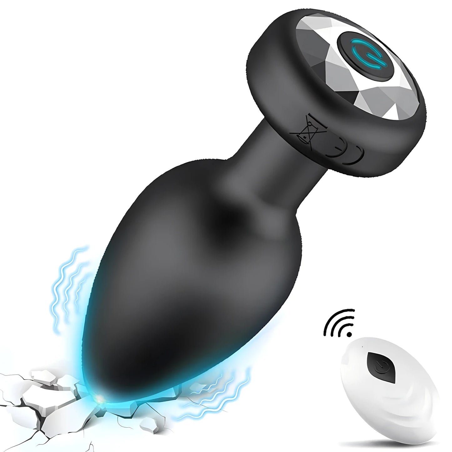 Remote Control Vibrator Butt Plug Men Prostate Massager Female