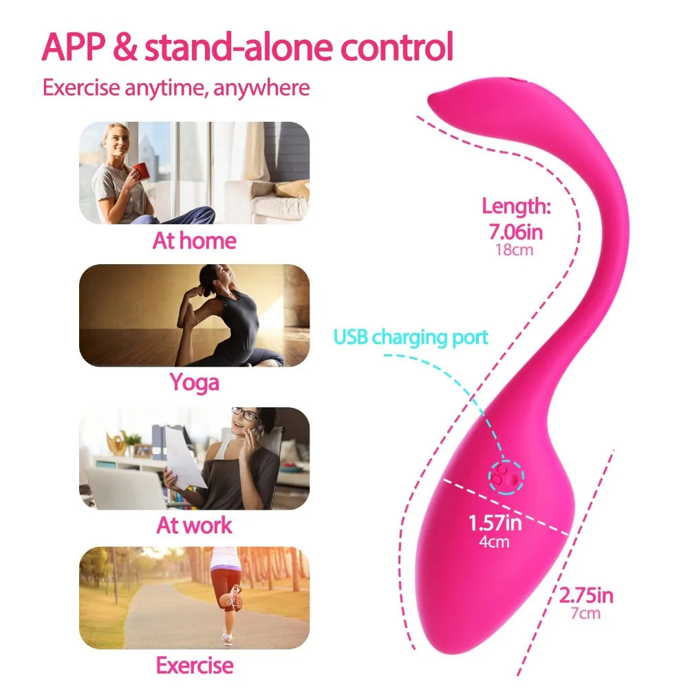 Female Adult Masturbation Sex Toys Flamingo Mobile App Offsite Remote