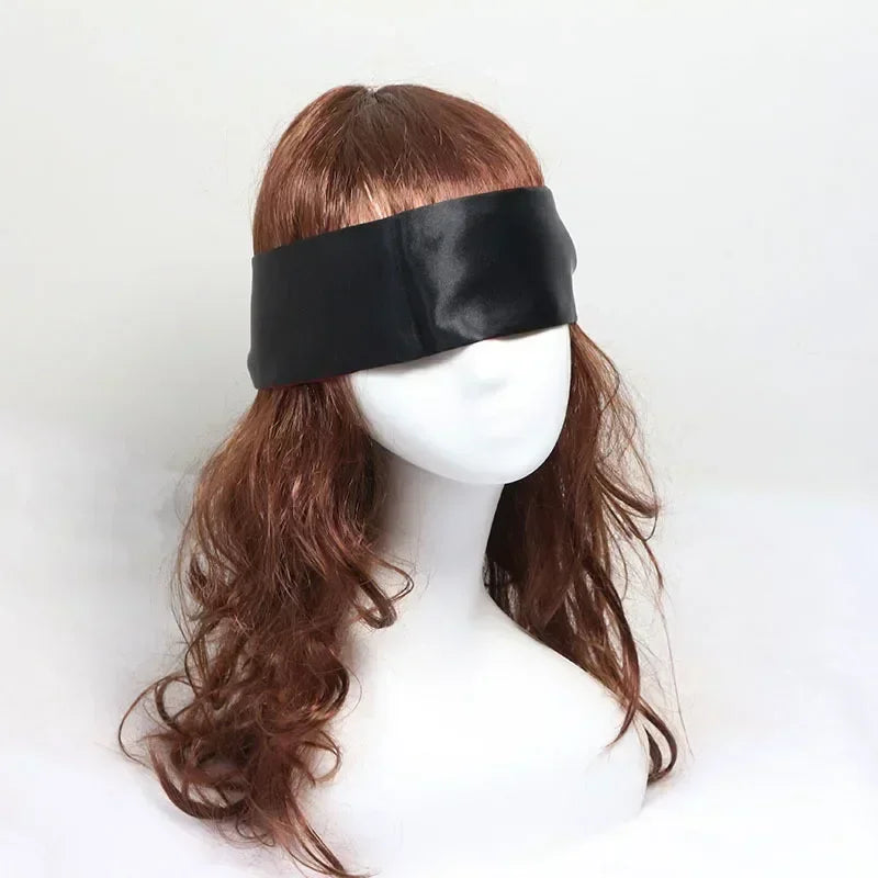 Satin Silk Sleep Mask Sexy for Women Silk Eye Cover Savour Eye Patches