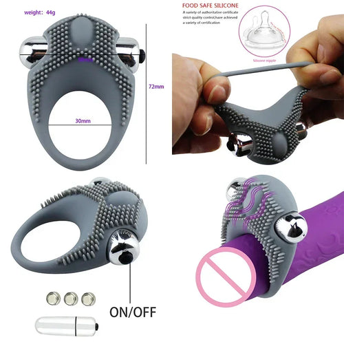 Cats Male Penis Vibrator Ring Doll
