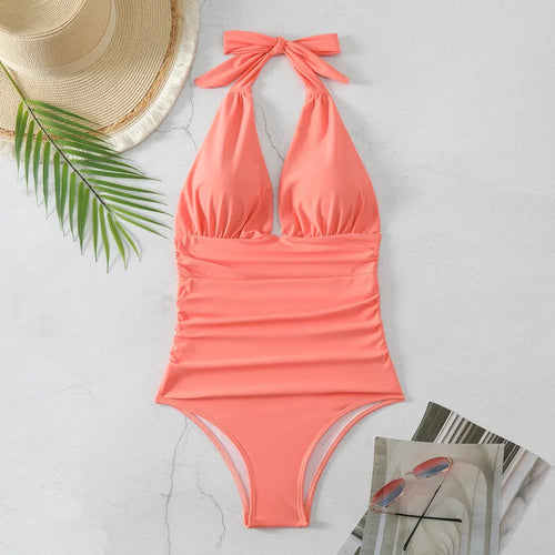 Fashion Printed One Piece Swimsuit Women Bathing Suit Sexy Bikinis