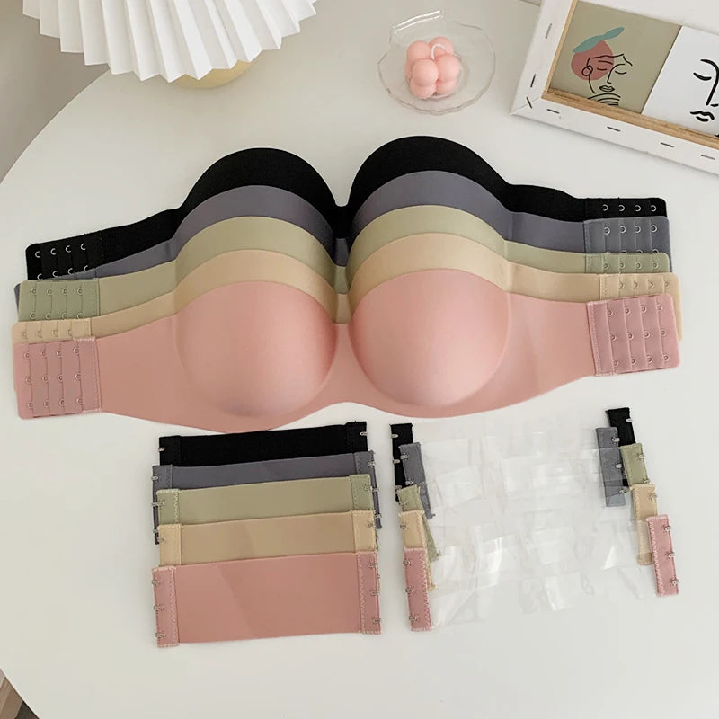 Front Closure Sexy Push Up Bra Women Invisible Bras Underwear