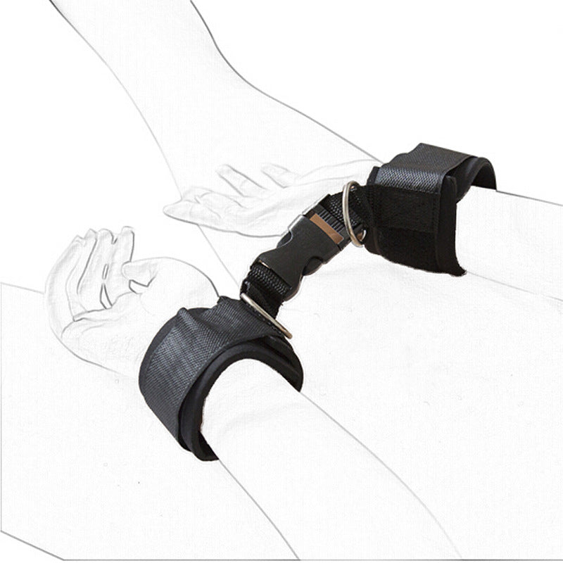 Adult Toys For Couples Hand And Foot Cuffs Sponge Restraints Bondage Handcuffsintimate Black Accessories For Women