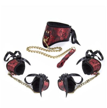 Handcuffs Retro Embroidery Chinese Style Footcuff Sexy Toys / bondage set