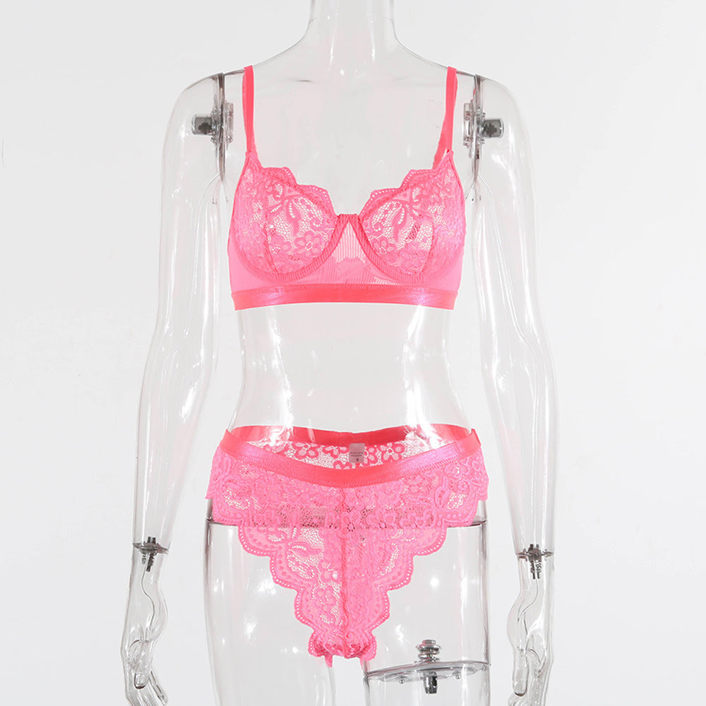 Sexy Lace Flower Sexy Female Suit