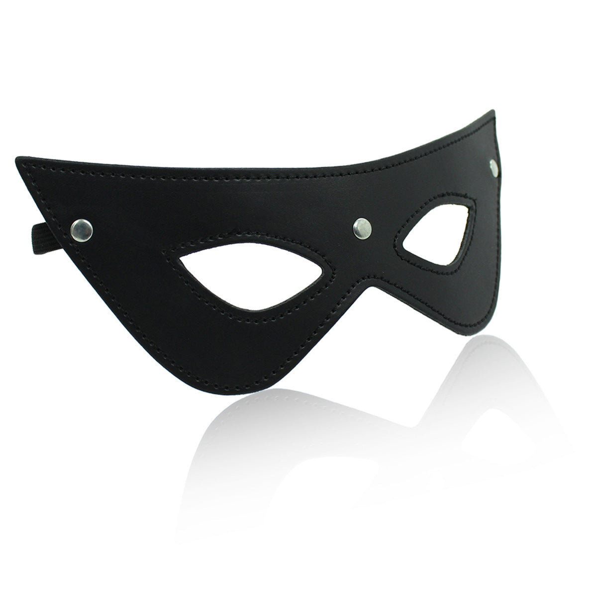 Black Cat's Eye Performance Leather Eye Mask