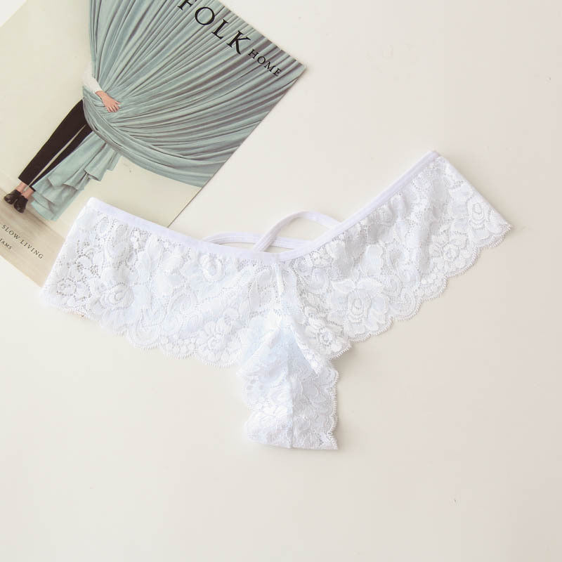 Women's Thong Sexy Low Waist Sexy Lace