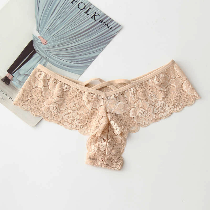 Women's Thong Sexy Low Waist Sexy Lace