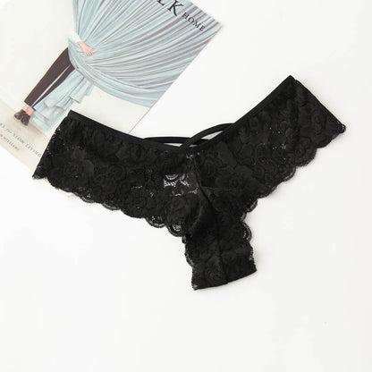 Women's Thong Sexy Low Waist Sexy Lace
