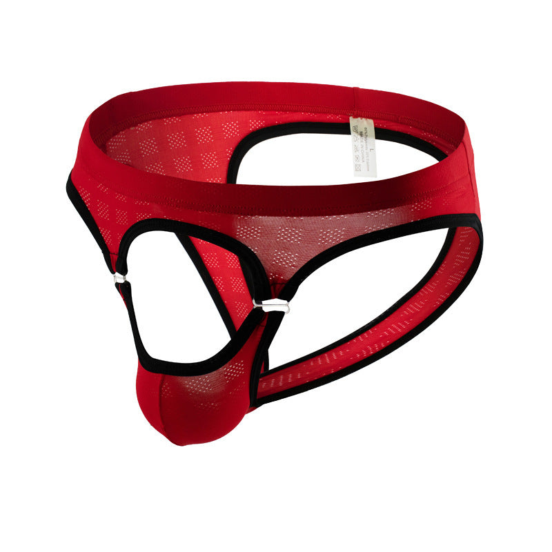 Men's Ice Silk Thong Underwear Fashion