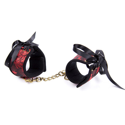 Handcuffs Retro Embroidery Chinese Style Footcuff Sexy Toys / bondage set