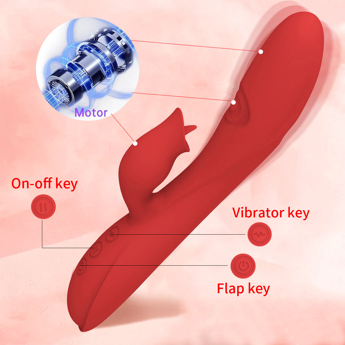 Double-headed frequency Vibrator