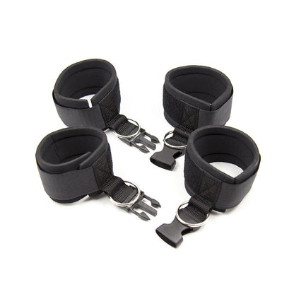 Adult Toys For Couples Hand And Foot Cuffs Sponge Restraints Bondage Handcuffsintimate Black Accessories For Women