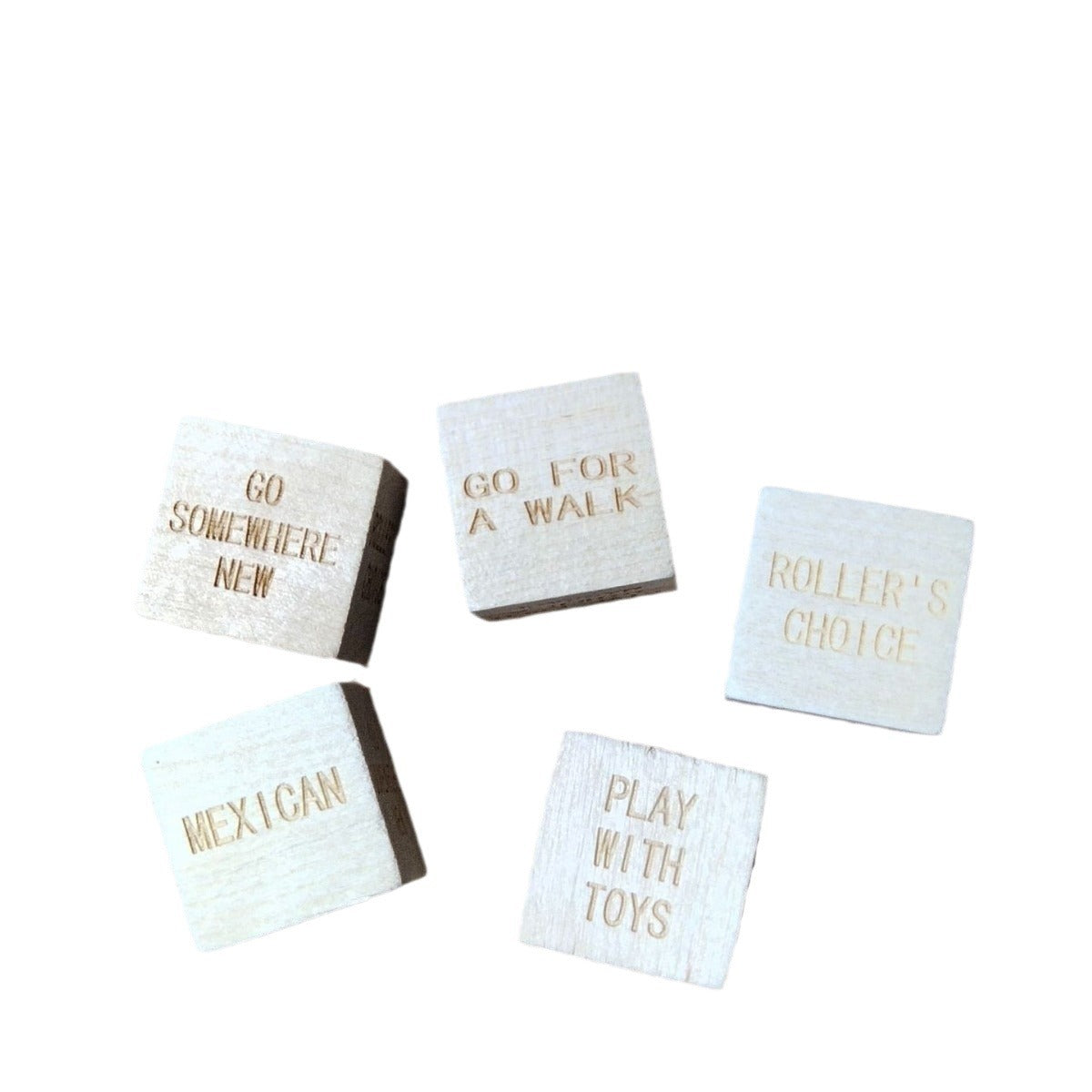 Date Night Dice After Dark Wooden Date Night Dice
