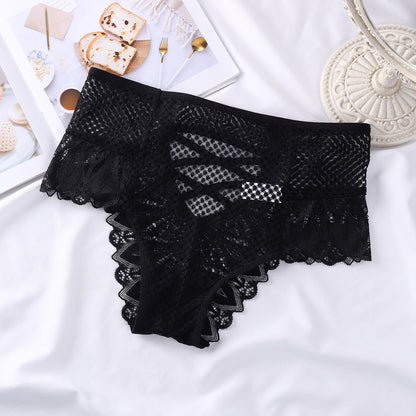 Panties Lace Cross Strap Briefs