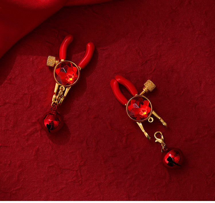 Female Bell Nipple Clip Toy