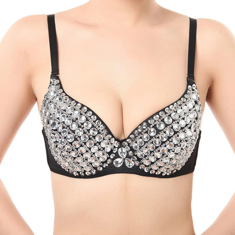 Wechery Push-Up Gothic Punk Corset — Plus Size Rivet Detail