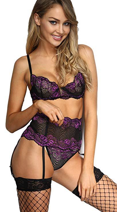 Erotic Tightening Suspenders Suit
