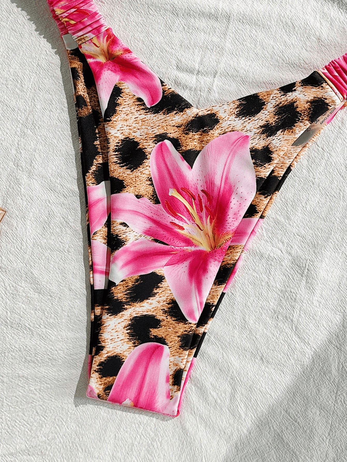 Tube Top Sexy Split Bikini Swimsuit For Women