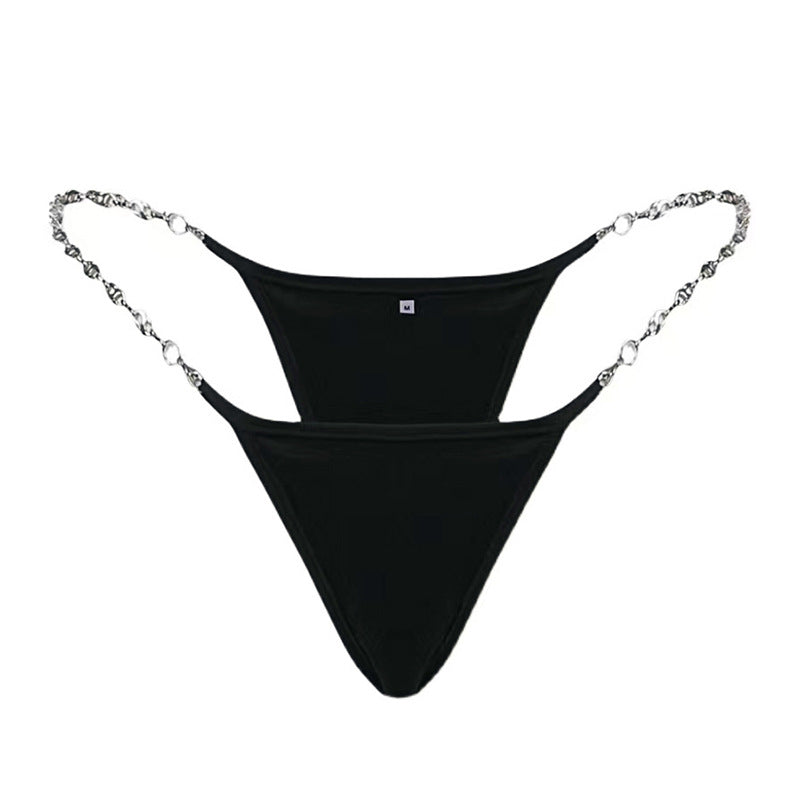 Chain V Pants  Metal Thong