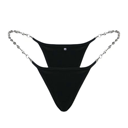 Chain V Pants  Metal Thong