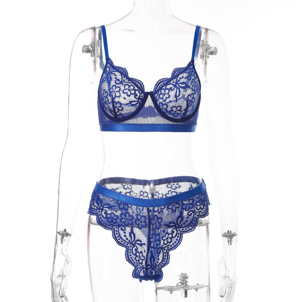 Sexy Lace Flower Sexy Female Suit