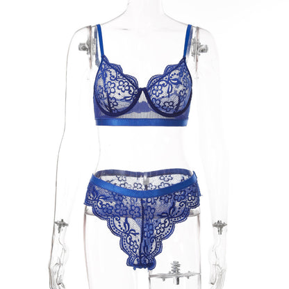 Sexy Lace Flower Sexy Female Suit