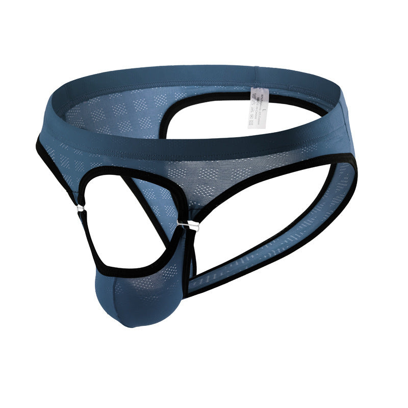 Men's Ice Silk Thong Underwear Fashion