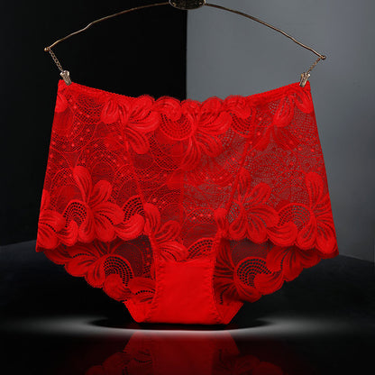 High Waist Fattening Plus Size Cotton Briefs