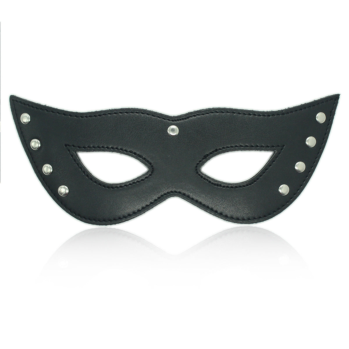 Black Cat's Eye Performance Leather Eye Mask