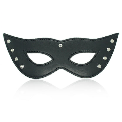 Black Cat's Eye Performance Leather Eye Mask