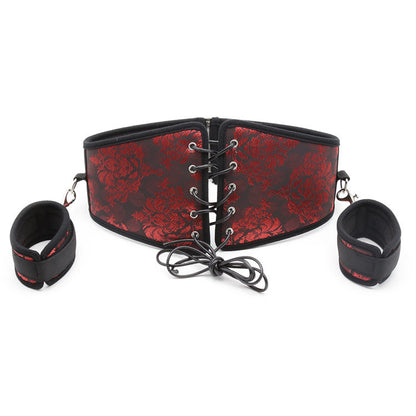 Handcuffs Retro Embroidery Chinese Style Footcuff Sexy Toys / bondage set