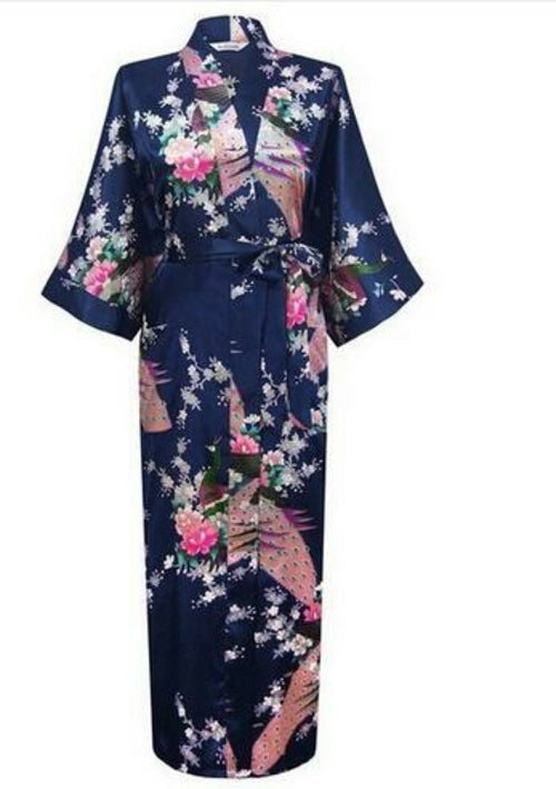 Silk Kimono Robe Bathrobe Women Satin Robe Silk Robes Night Sexy Robes