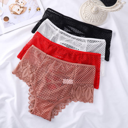 Panties Lace Cross Strap Briefs