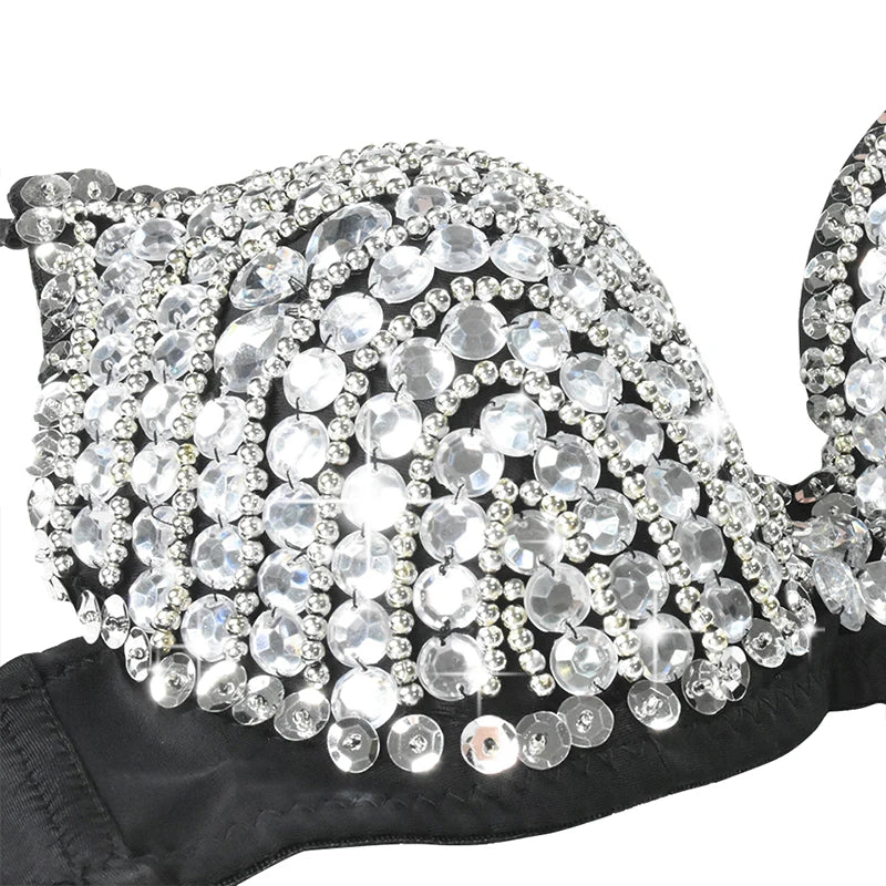 Wechery Push-Up Gothic Punk Corset — Plus Size Rivet Detail