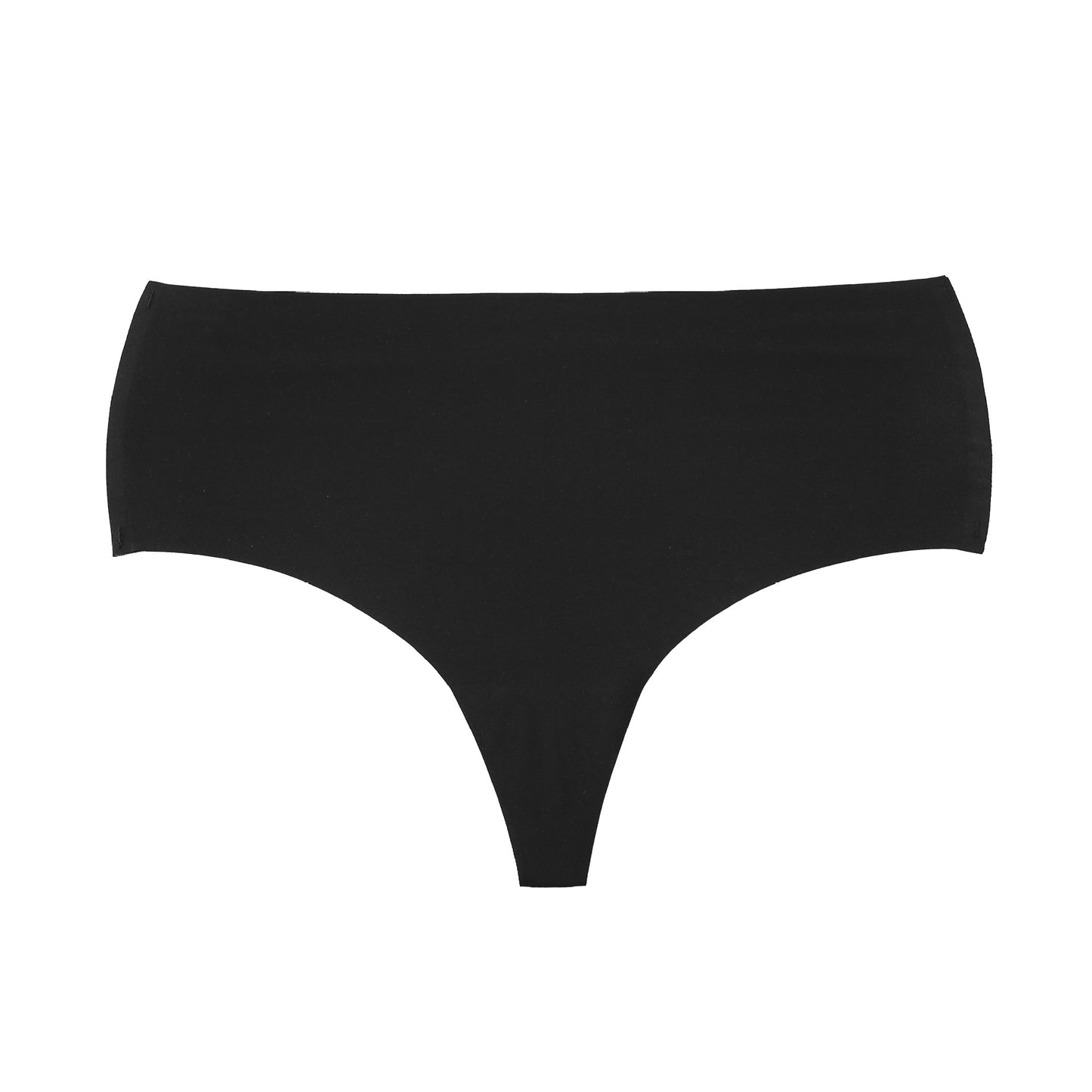 Seamless One-piece High Waist Ice Silk Women's T-back