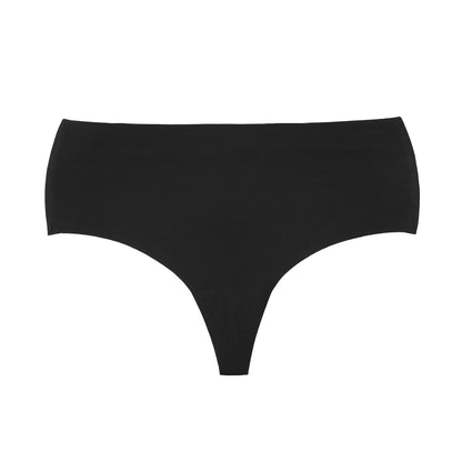 Seamless One-piece High Waist Ice Silk Women's T-back