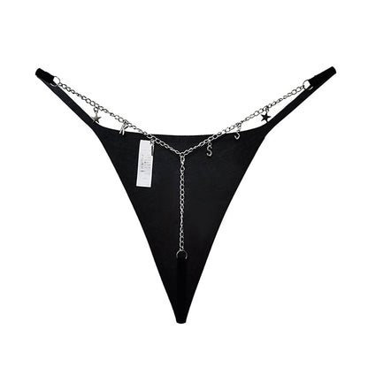 Chain V Pants  Metal Thong
