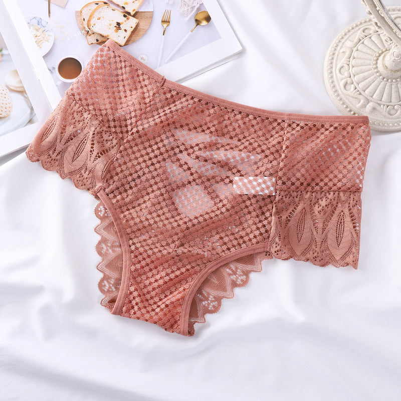 Panties Lace Cross Strap Briefs