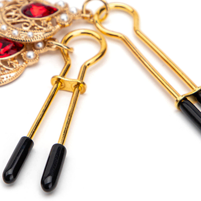 Training Stimulates Pearl Nipple Clip
