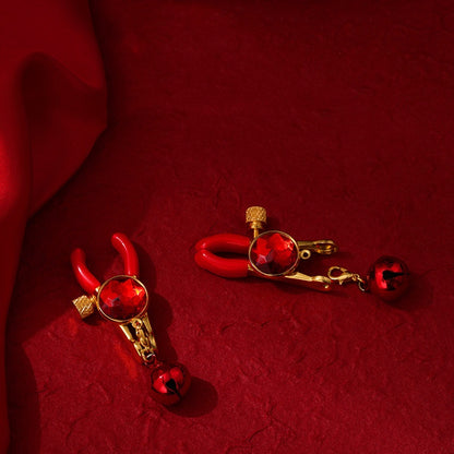 Female Bell Nipple Clip Toy